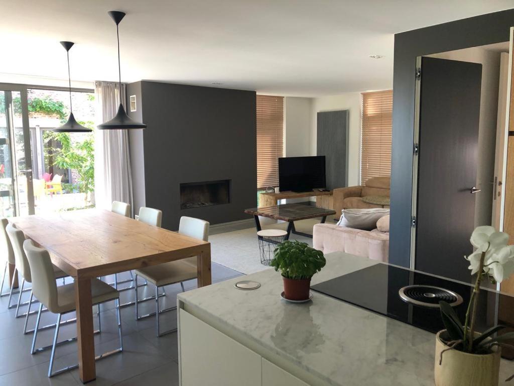 Landelijke Villa Met Zwembad En Gezellige Openhaard Zemst Eksteriør bilde