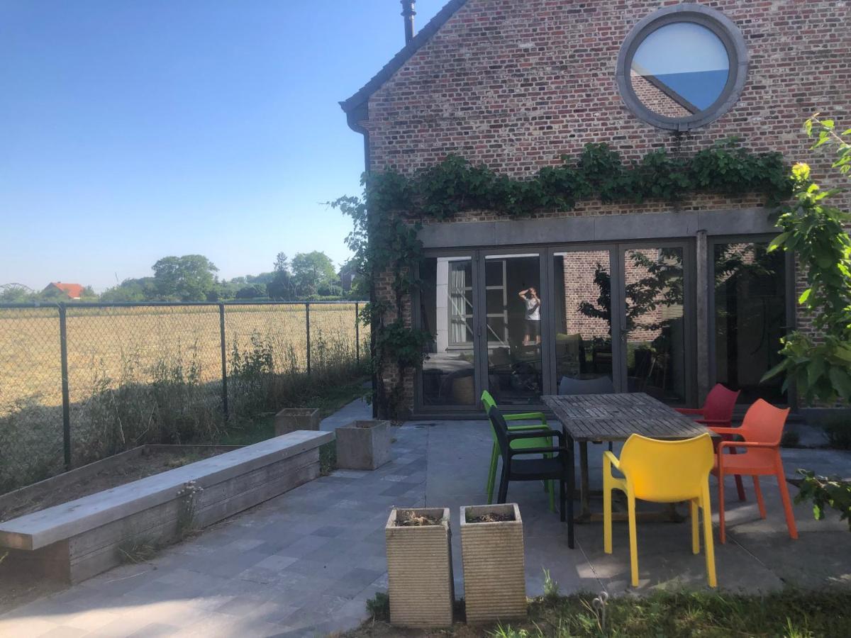 Landelijke Villa Met Zwembad En Gezellige Openhaard Zemst Eksteriør bilde