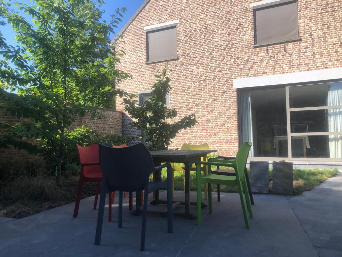 Landelijke Villa Met Zwembad En Gezellige Openhaard Zemst Eksteriør bilde